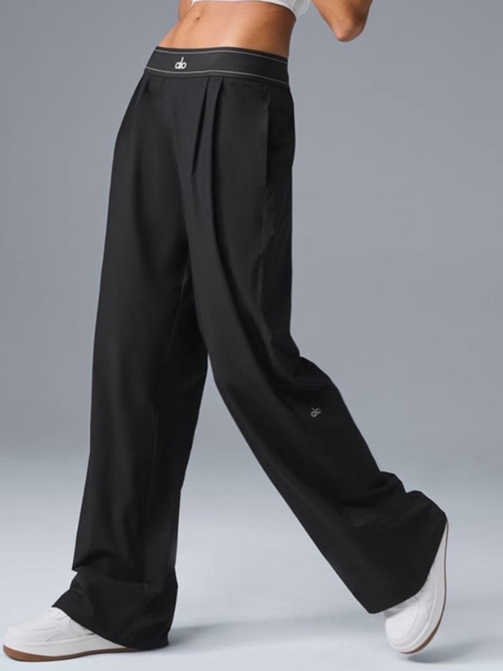 Alo Yoga Suit Up Trouser Size M，Womens Black Pants Alo Pants Brand New - Picture 2 of 7